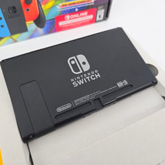 Nintendo Switch Console with 256GB MicroSD, Joycons, Box, Cables, Dock