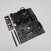 AMD Ryzen 3600X, MSI B450 Carbon Pro Max, 32GB DDR4 TForce Vulcan Z, CPU+RAM+Motherboard Combo