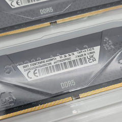 Corsair Vengeance RGB Pro 32GB DDR5 6000MHz, CL30-36-36-76, 2x16GB Memory Sticks