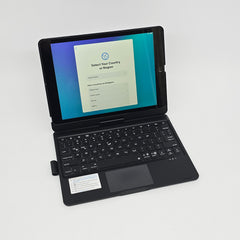Apple iPad 9th Generation with Keyboard Attachment, 64GB, Wi-Fi, Space Gray