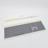 Apple Magic Keyboard Wireless Bluetooth Keyboard w/ Keypad for Apple iMac, Black/Grey/Silver