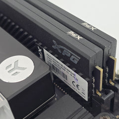 ASRock B550 Phantom Gaming ITX Gaming Motherboard, AMD Ryzen 5 5600X Processor CPU, XPG 16GB DDR4, EK Waterblock Combo