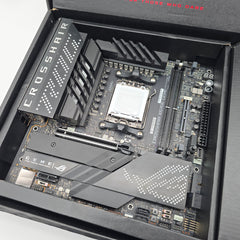 ASUS ROG Crosshair X670E Gene, AMD Socket AM5, ATX Desktop Gaming Motherboard
