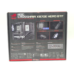 ASUS ROG Crosshair X870E Hero BTF, Socket AM5, ATX Desktop Gaming Motherboard