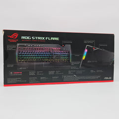 ASUS ROG Strix Flare, Cherry MX Red Mechanical Gaming Keyboard, RGB, ASUS AURA Sync