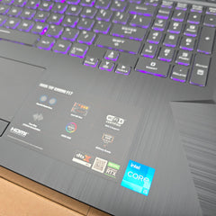ASUS TUF F17, 17.3" 144Hz, RTX 3050, Intel i5-11400H, Like New Gaming Laptop