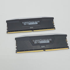 Corsair Vengeance RGB 32GB DDR5, 5600MHz, CL40-40-40-77 Desktop Gaming Memory RAM (2x16GB)