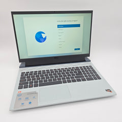 Dell G15 Ryzen Edition, RTX 3050Ti, Ryzen 7 5800H, 32GB RAM, White Gaming Laptop 15.6"