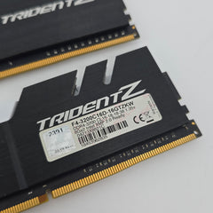 G.Skill TridentZ RGB DDR4 RAM 16GB, 2x8GB, CL16-18-18-36 Memory