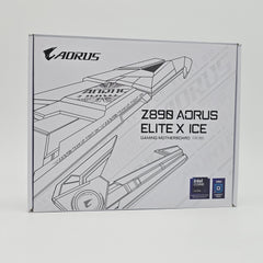 Gigabyte Z890 Aorus Elite X Ice, Socket LGA1851, ATX Desktop Gaming Motherboard