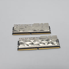 FOR PARTS G.Skill Trident Z Royal Elite 32GB DDR4, 3600MHz, CL16, Desktop Gaming Memory RAM (2x16GB)