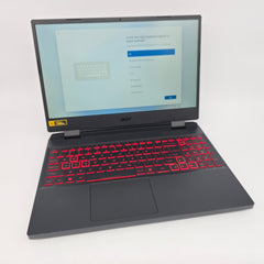 Acer Nitro 5 15.6" Gaming Laptop, RTX 3050Ti, Intel i5-12450H, 16GB RAM, FHD 144Hz Screen