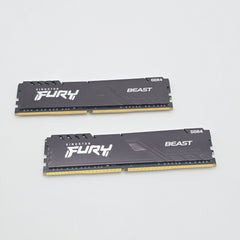 Kingston Fury Beast 32GB DDR4, 3600MHz, CL16, Desktop Gaming Memory RAM (2x16GB)