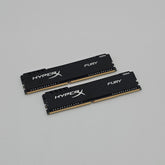 16GB DDR4 RAM HyperX Kingston Fury 3200MHz, 2x8GB Memory Black