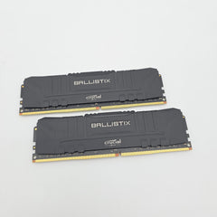 Micron Crucial Ballistix 16GB DDR4, 3200MHz, CL16-18-18-36, Desktop Gaming Memory RAM (2x8GB)