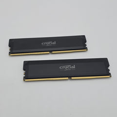 Micron Crucial DDR5 Pro 32GB DDR5, 6400MHz, CL38, Desktop Gaming Memory RAM (2x16GB)