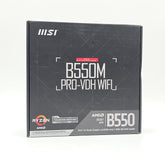 MSI B550M Pro-VDH WiFi, Socket AM4, Micro-ATX Gaming Motherboard