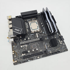 MSI Pro B760M-A WiFi DDR4 Gaming Motherboard, Intel Core i5-12400F, Teamgroup T-Force Delta R 16GB DDR4 3600MHz Desktop Gaming Memory RAM Combo