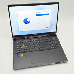 MSI Raider 17", RTX 4090, Intel i9-13950HX, 64GB DDR5, 2TB NVMe SSD, 17" QHD+ 240Hz, Windows Gaming Laptop