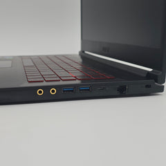 MSI Thin GF63, RTX 3050, Intel Core i5-12450H, 16GB DDR4, 1TB NVMe, 15.6" FHD 144Hz, Windows Gaming Laptop