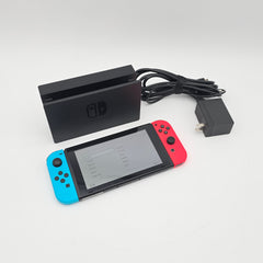 Nintendo Switch HAC-001 First Gen w/ Red and Blue Joycons, First Gen Hackable Console