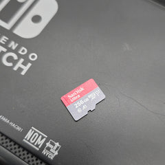 Nintendo Switch LCD w/ 256GB Samsung MicroSD Storage Card