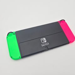 Nintendo Switch OLED Green and Pink Joycon Gaming Console