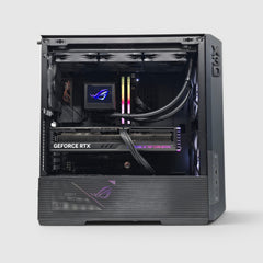 RTX 4080 ASUS ROG STRIX, Ryzen 7 7800X3D, 32GB DDR5, 1TB NVMe, Black Liquid Cooled Pre-Owned Gaming PC