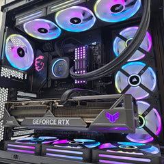 RTX 4090, Intel i9-13900K, 64GB DDR5, LCD Liquid Cooler, Custom Prebuilt Gaming PC