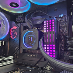 RTX 4090, Intel i9-13900K, 64GB DDR5, LCD Liquid Cooler, Custom Prebuilt Gaming PC