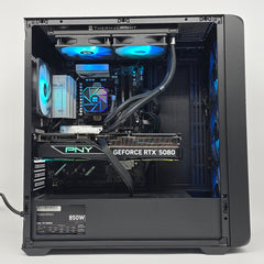 NVIDIA RTX 5080, AMD Ryzen 5 7600X, 32GB DDR5, 1TB NVMe SSD, Custom Liquid Cooled Gaming PC