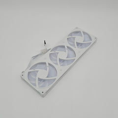 NZXT F360 RGB Core White, 360mm Integrated Triple Fan RGB Cooling