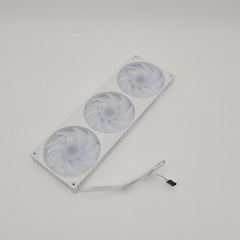 NZXT F360 RGB Core White, 360mm Integrated Triple Fan RGB Cooling