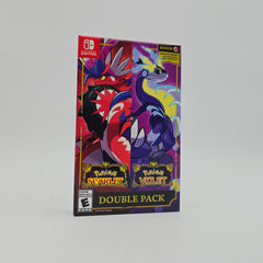 Pokemon Double Pack for Nintendo Switch, Pokemon Scarlet + Pokemon Violet, Brand New Sealed