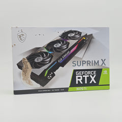 RTX 3070 Ti MSI Suprim X 8GB, NVIDIA Gaming Graphics Card GPU, FOR PARTS/AS IS