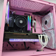 RTX 3080, Ryzen 5600, 32GB RAM, 1TB NVMe, Custom Pink Gaming PC