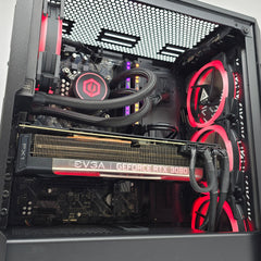 RTX 3080 EVGA FTW3, Intel i9-9900K, 32GB Dominator RAM, Custom Liquid Cooled Gaming PC