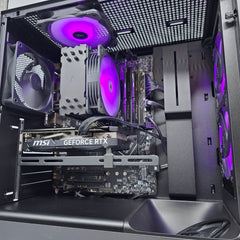 RTX 4060Ti, Intel i7-13700F, 3TB, 32GB DDR5, NZXT Flow, Custom Gaming PC