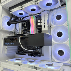 RTX 4090, i9-13900K, 64GB DDR5, Z790, Custom Built White Gaming PC