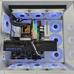 RTX 4090, i9-13900K, 64GB DDR5, Z790, Custom Built White Gaming PC