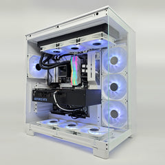 RTX 4090, i9-13900K, 64GB DDR5, Z790, Custom Built White Gaming PC