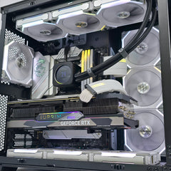 RTX 4090 SUPRIM X, i9-14900K, 128GB DDR5, 4TB NVMe, 1600W, Custom Liquid Cooled Gaming PC
