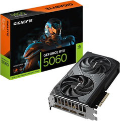 RTX 5060 Gigabyte Windforce V2 OC 8GB, NVIDIA Gaming Graphics Card GPU