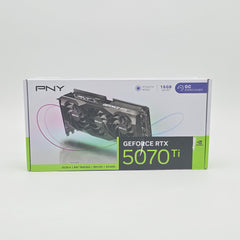 RTX 5070 Ti PNY Triple Fan OC 16GB, NVIDIA Gaming Graphics Card GPU
