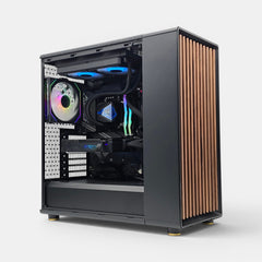 RTX 5080, Ryzen 9800X3D, 1TB NVMe SSD, 32GB DDR5, Custom Fractal Design North Walnut Gaming PC