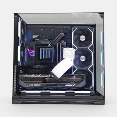 RTX 5080, Ryzen 9800X3D, 4TB NVMe SSD, 64GB RAM, Custom Black Liquid Cooled Gaming PC