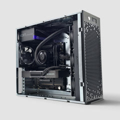 RTX 5090, AMD Ryzen 9 9950X, 64GB DDR5 RAM, 4TB 9100 PRO Gen 5 NVMe, Custom High End Liquid Cooled AMD/NVIDIA Workstation PC for AI, LLM, ML