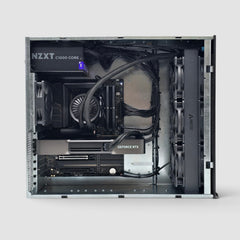 RTX 5090, AMD Ryzen 9 9950X, 64GB DDR5 RAM, 4TB 9100 PRO Gen 5 NVMe, Custom High End Liquid Cooled AMD/NVIDIA Workstation PC for AI, LLM, ML