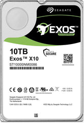 Seagate Exos X10 10TB, SATA NAS Hard Drive HDD Storage
