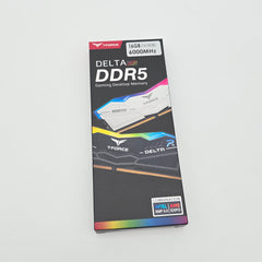 TeamGroup T-Force Delta RGB 16GB DDR5, 6000MHz, Desktop Gaming Memory RAM (1x16GB)